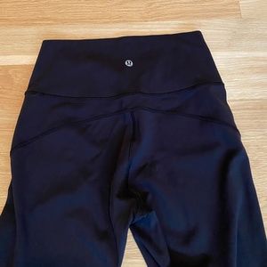 Lululemon Train Times Crop 23" Leggings Women's Black Size 6